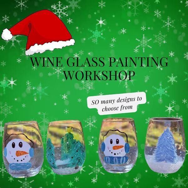 Wine Glass Painting Workshop