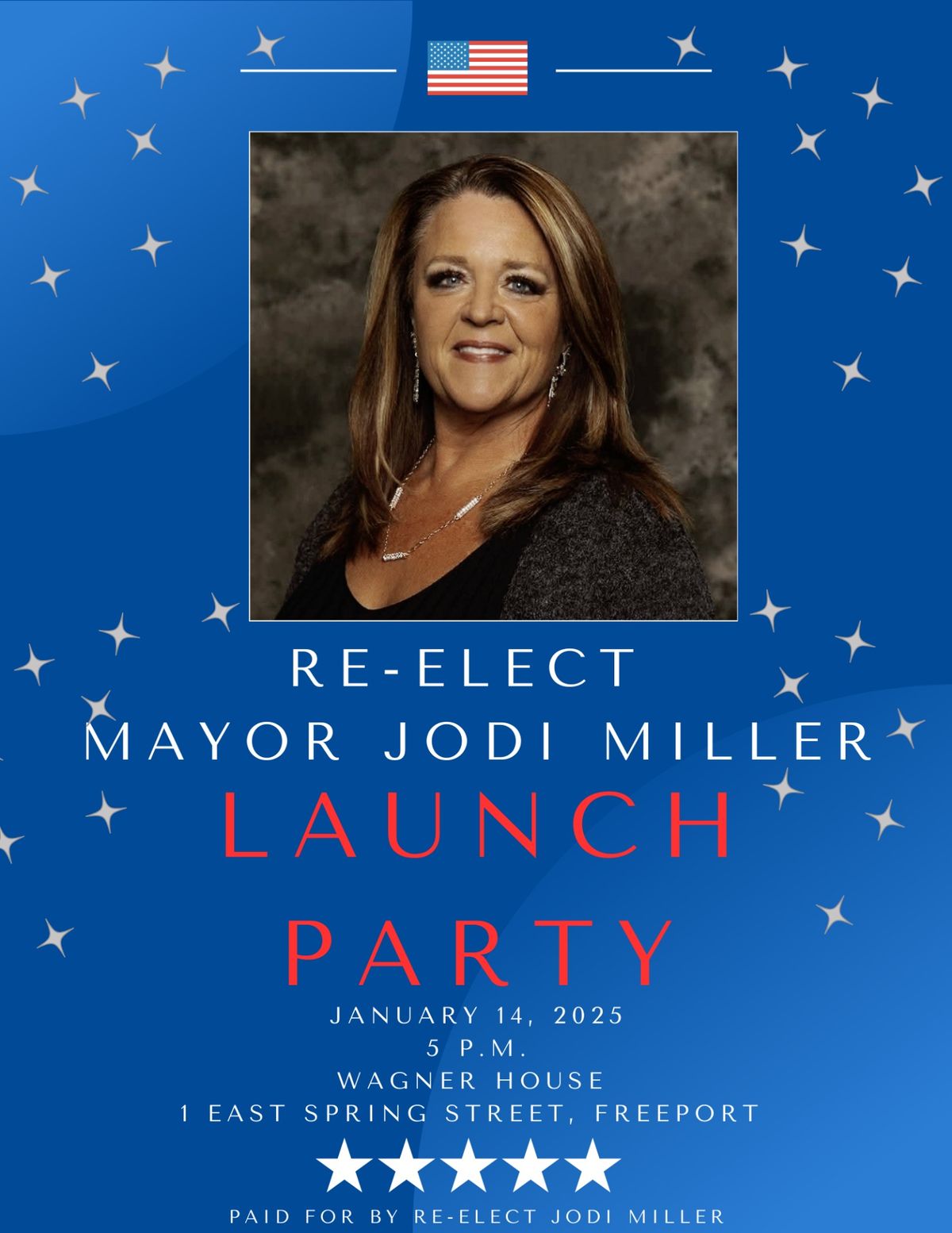 Re-Elect Mayor Jodi Miller Launch Party