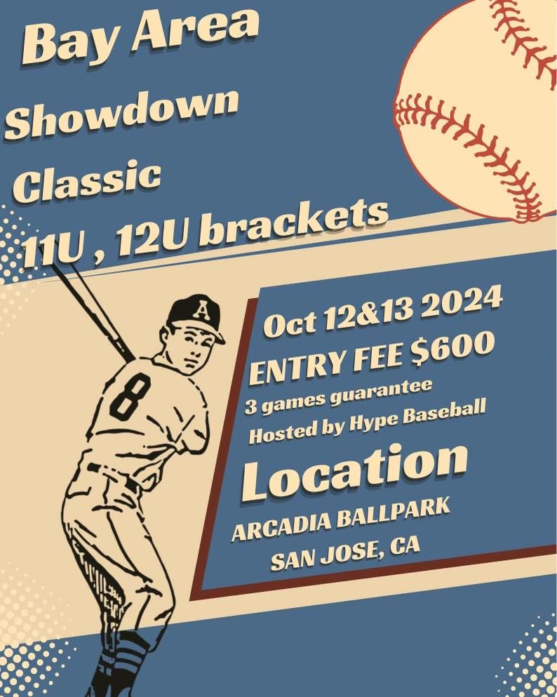 Bay Area Showdown Classic hosted by Hype Baseball