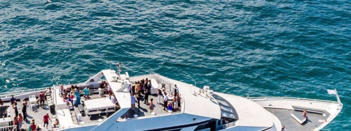 All White Attire RnB Vs Reggae Yacht Cruise