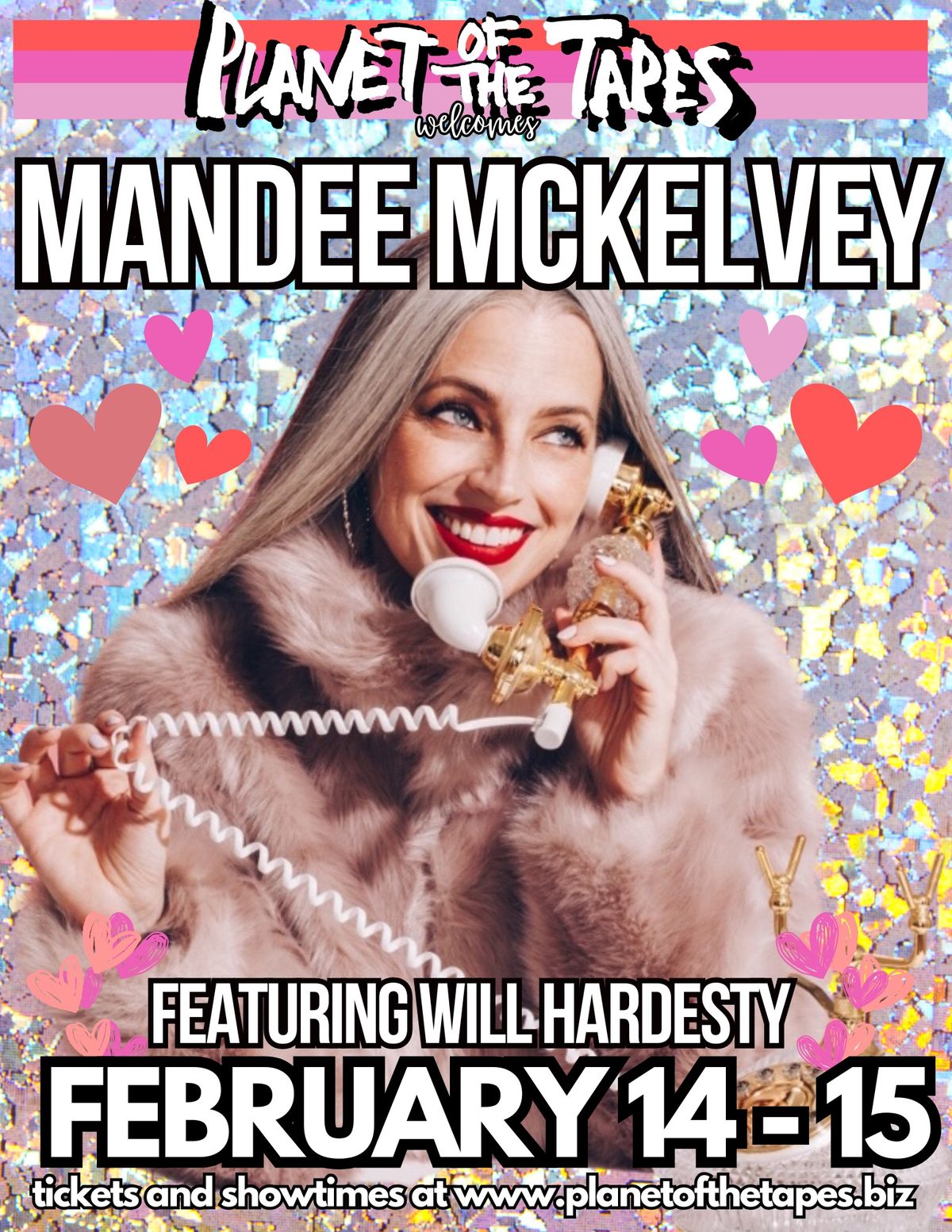 Mandee McKelvey Headlines Planet of the Tapes!