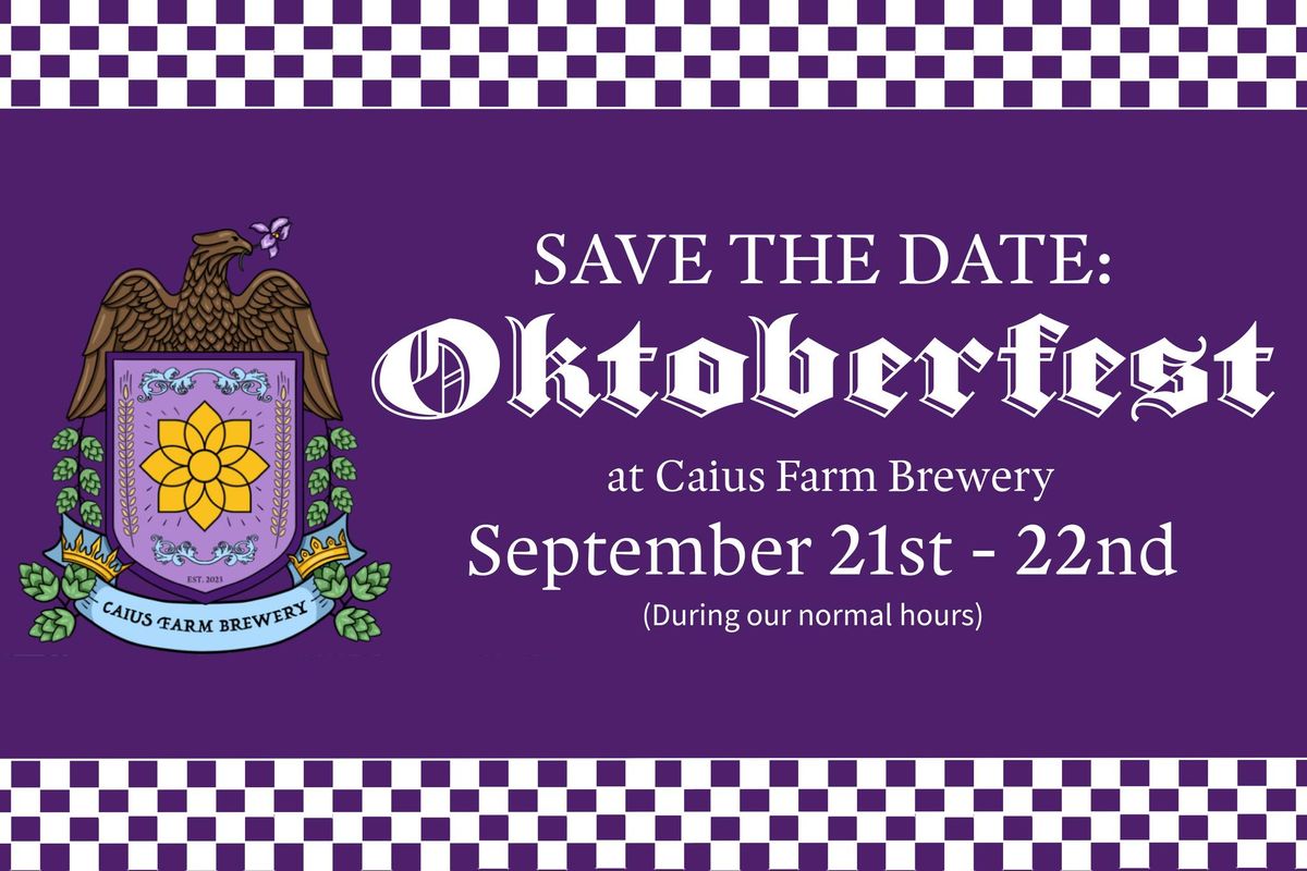 Oktoberfest at Caius Farm Brewery 