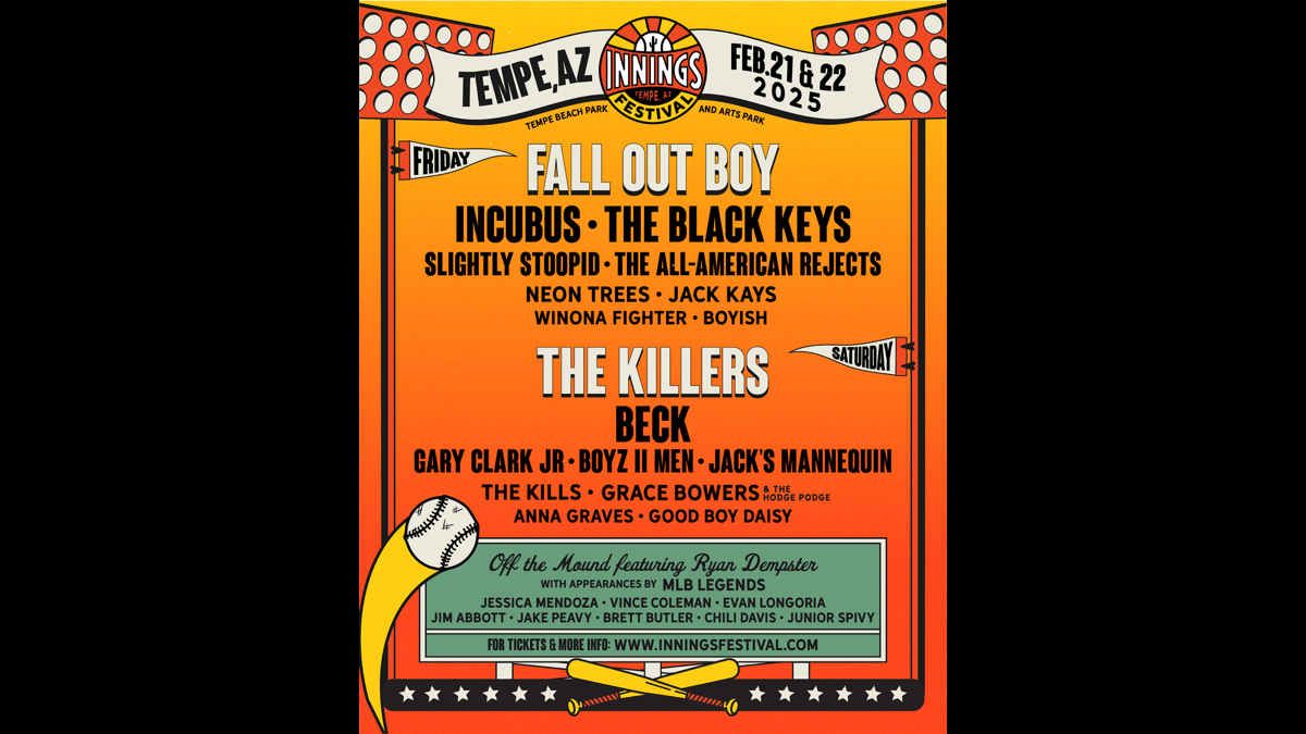 Innings Festival - (2 Day Pass) with Fall Out Boy, The Killers, & more!