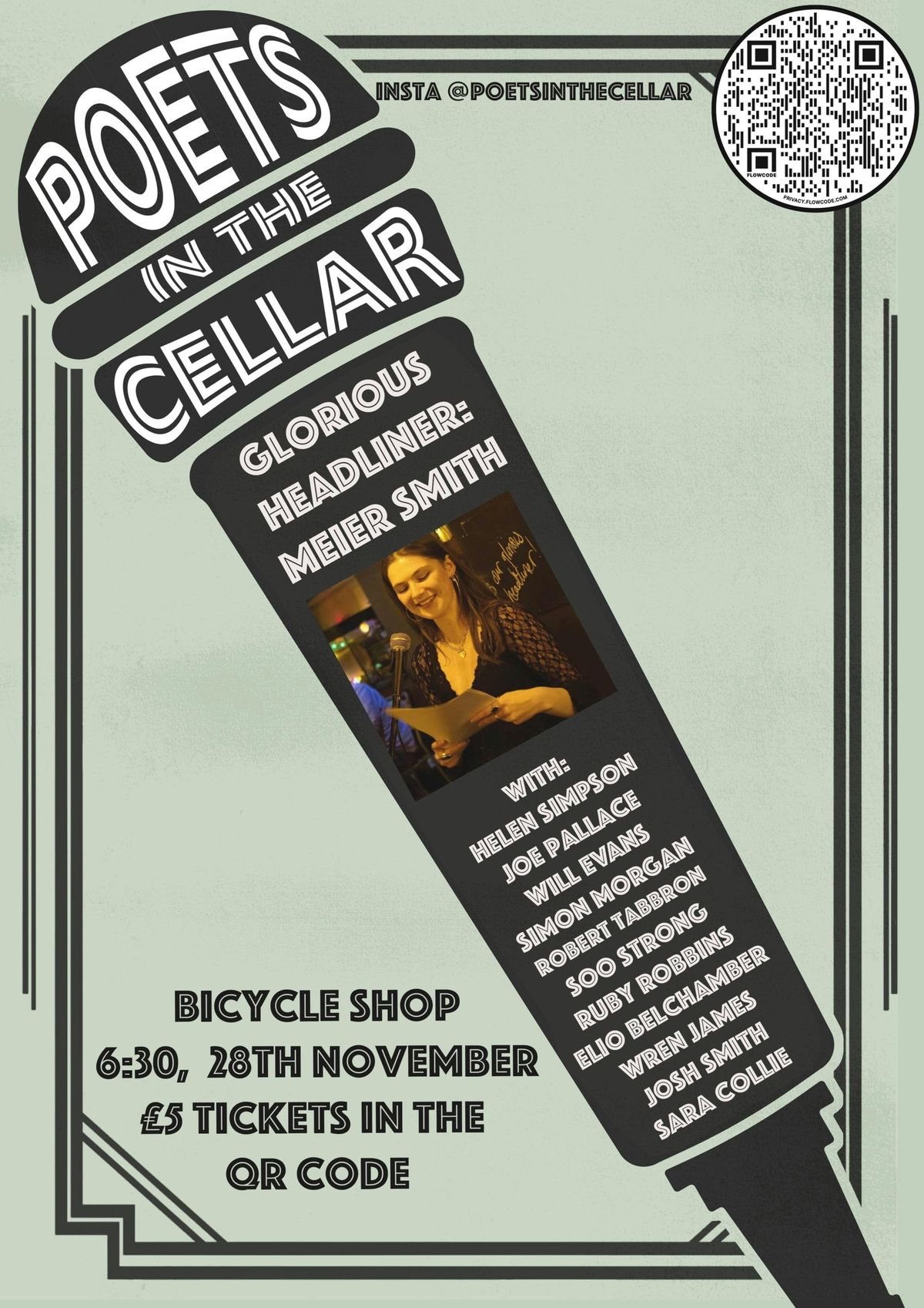 Poets in the Cellar - Remember Remember the 28th of November: Poetry, Performance, and Plots...