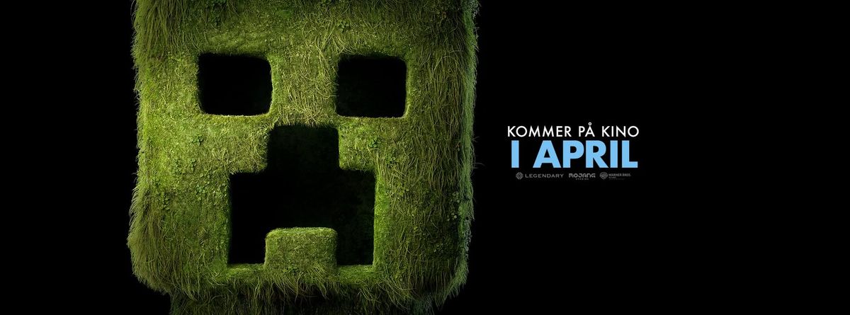 Minecraft - kommer p\u00e5 kino fra 4. april