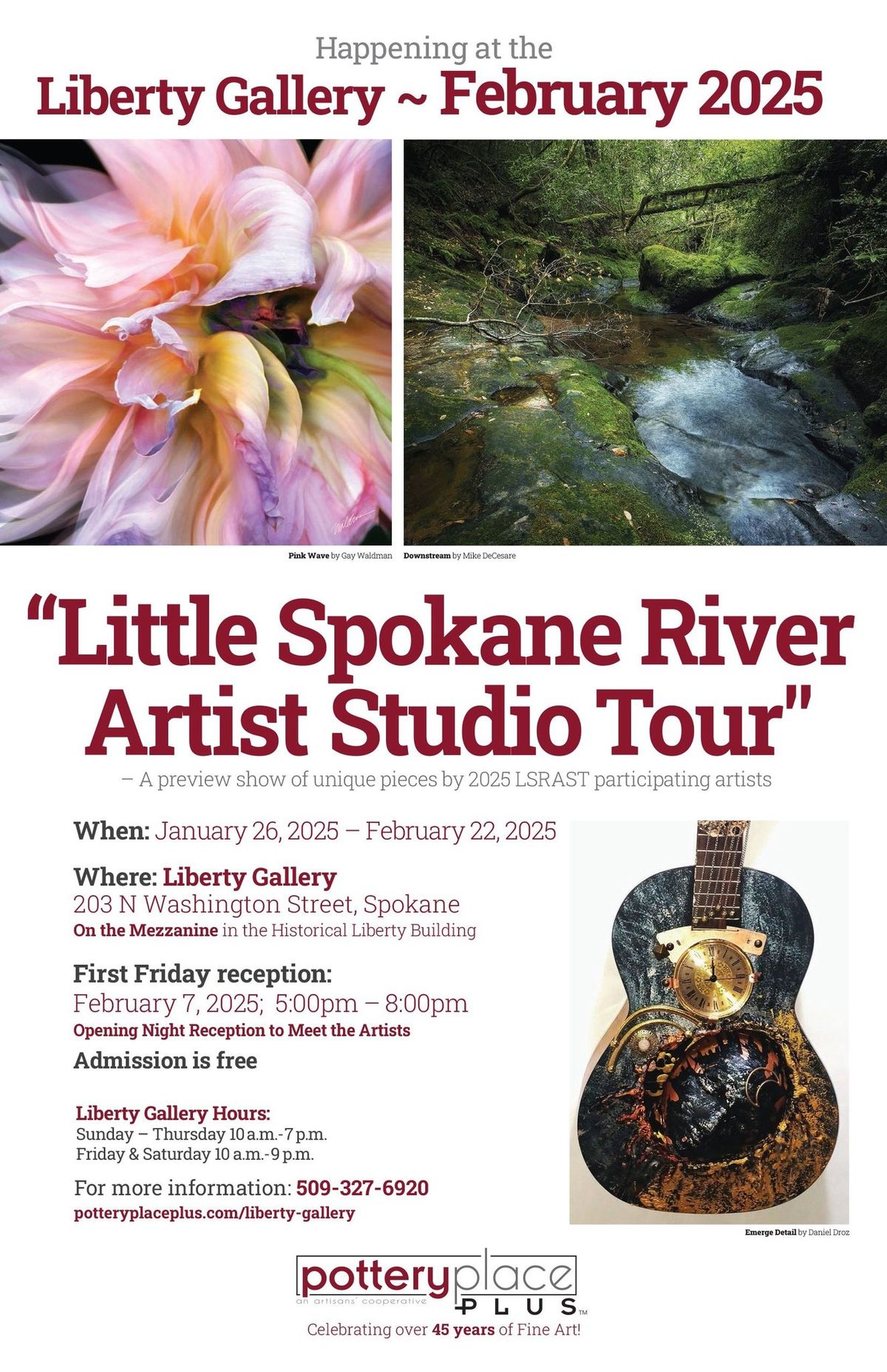 Little Spokane River Artist Studio Tour Preview Exhibit