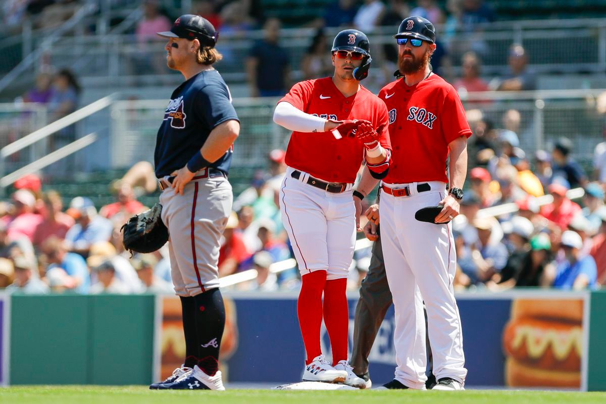 Spring Training - Atlanta Braves at Boston Red Sox