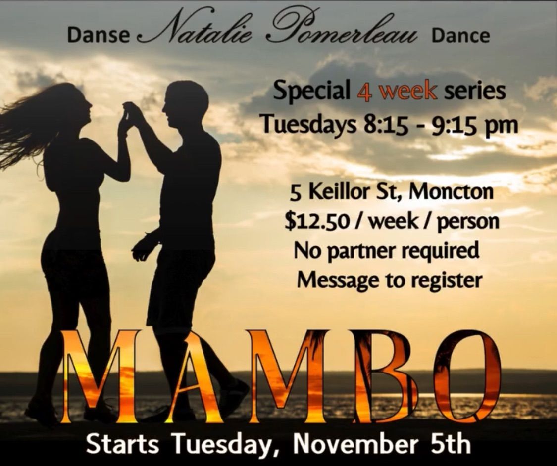 MAMBO - SPECIAL SERIES - WEEK 2 of 4