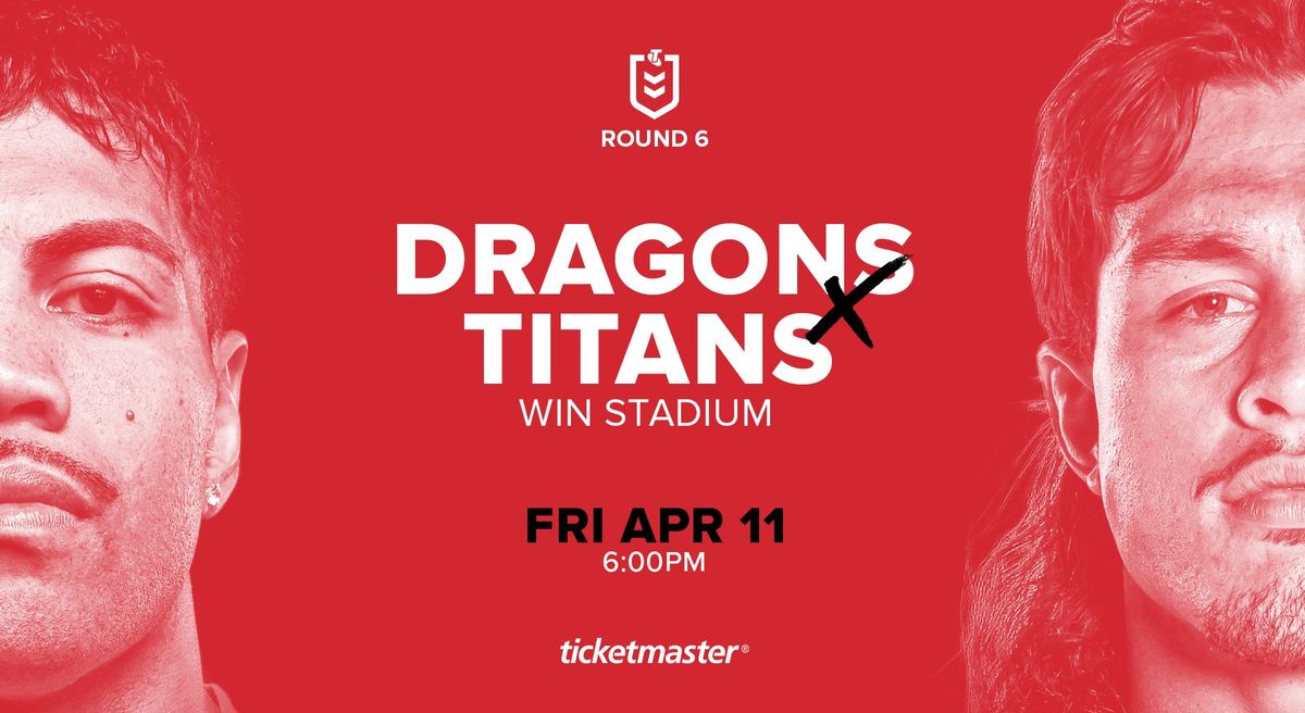 2025 NRL Telstra Premiership - St George Illawarra Dragons v GC Titans