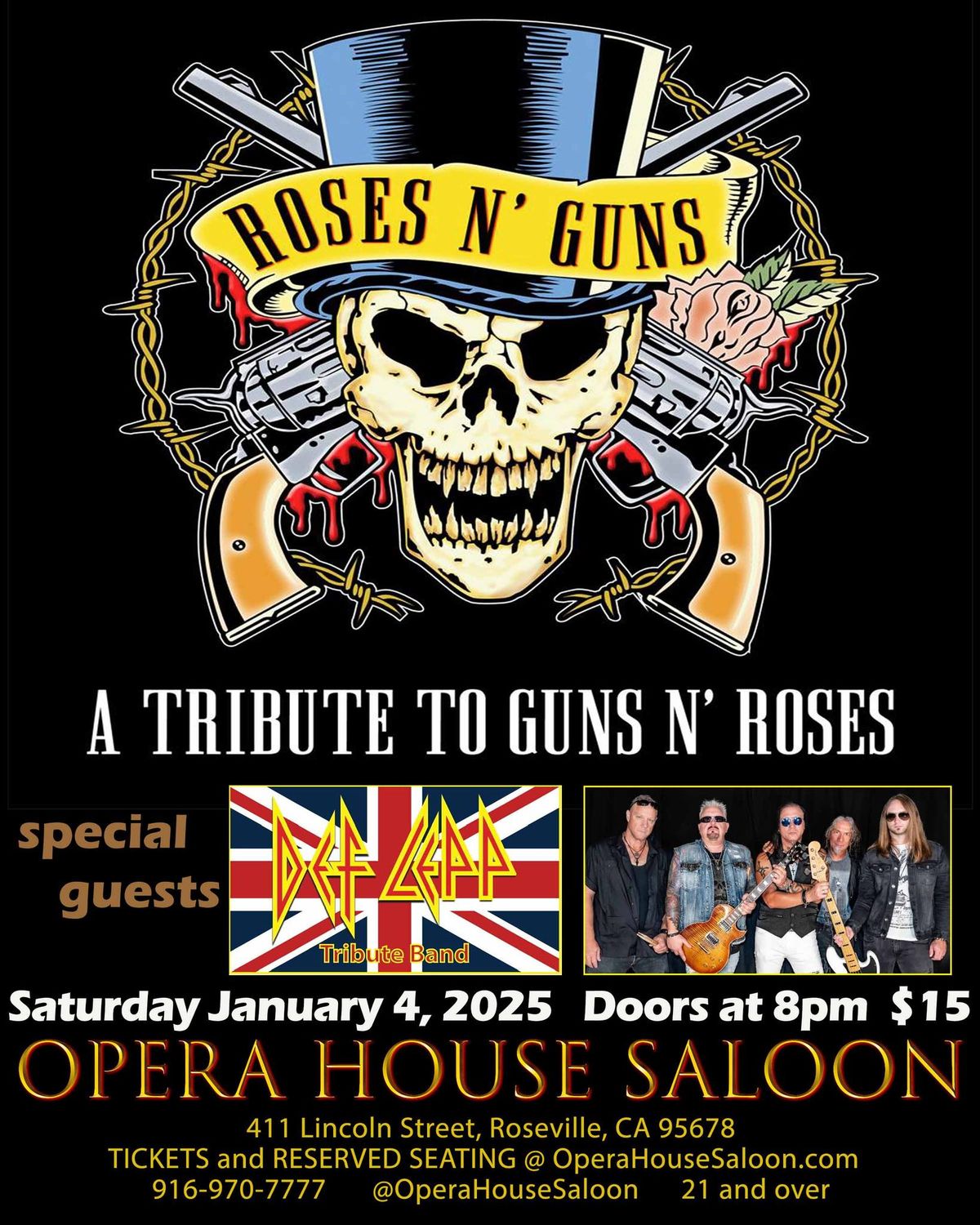 Roses n Guns & Def Lepp