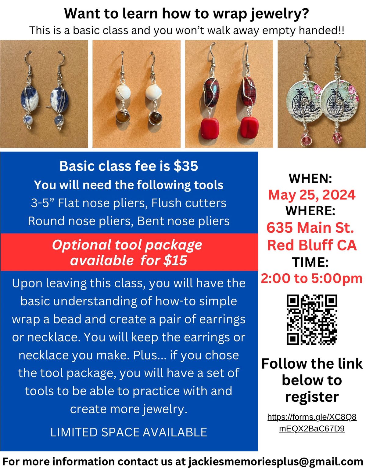 Beginner Wire Wrapping Workshop