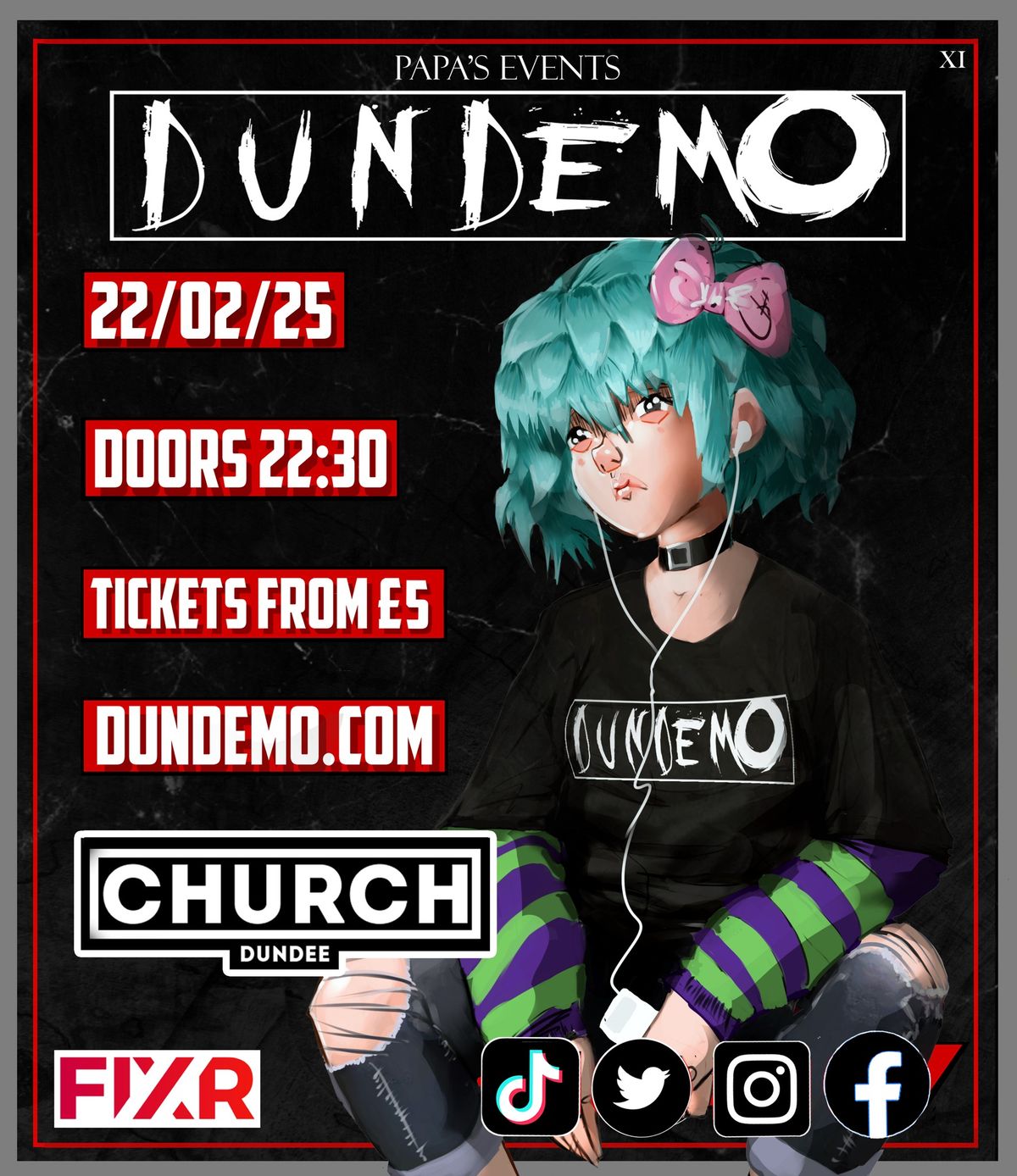 DUNDEMO (SCOTLAND'S BIGGEST EMO POP PUNK NIGHT)