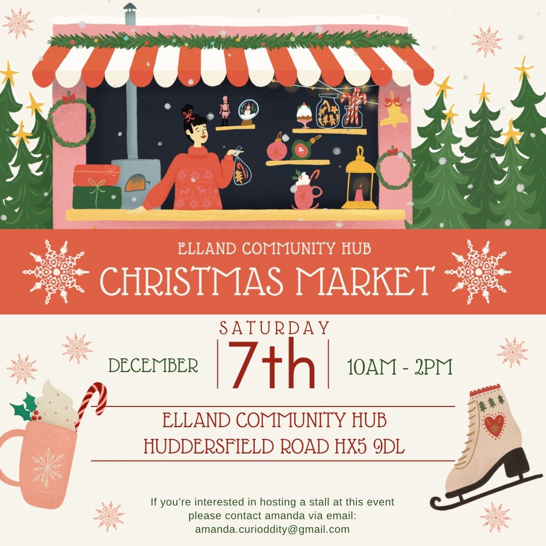 Christmas Market at Elland Community Hub