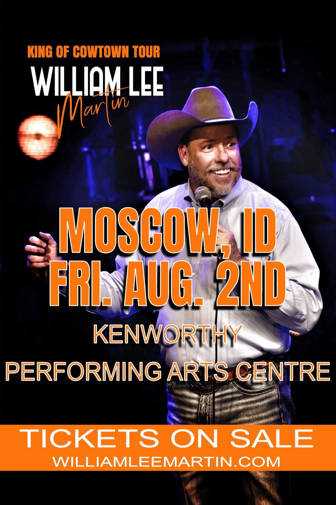 William Lee Martin at Jefferson Theatre-TX