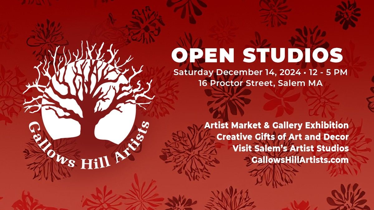 Open Studios and Holiday Artists' Market