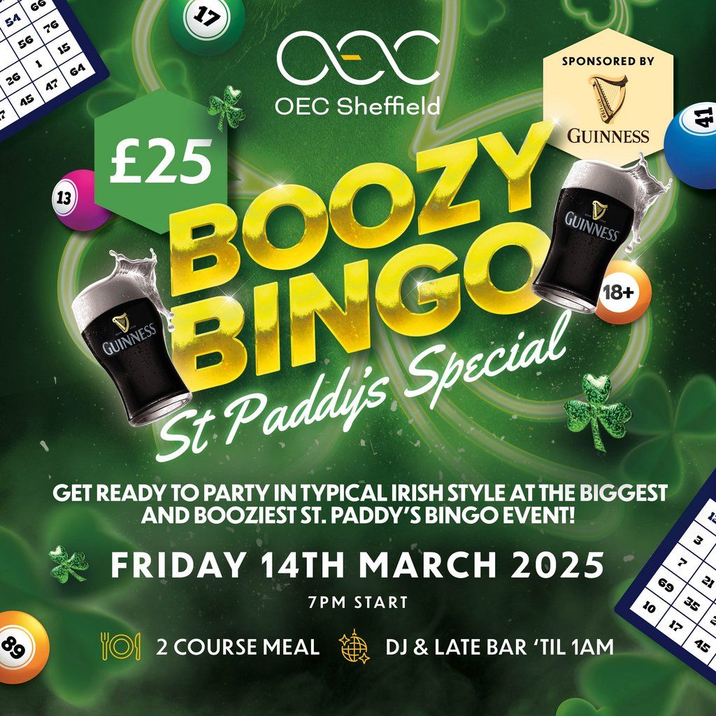 Boozy Bingo St Paddy's Special