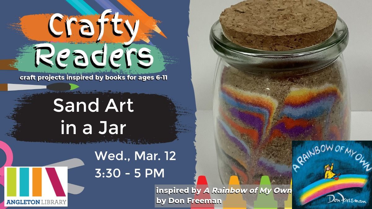 Crafty Readers - Sand Art in a Jar