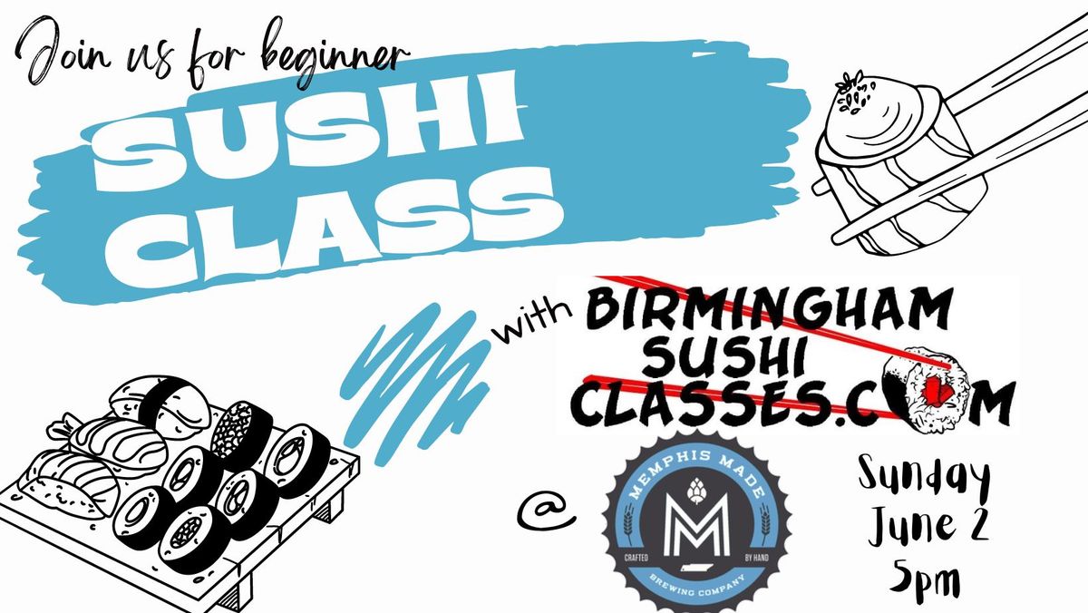 Beginner Sushi Class-Memphis TN