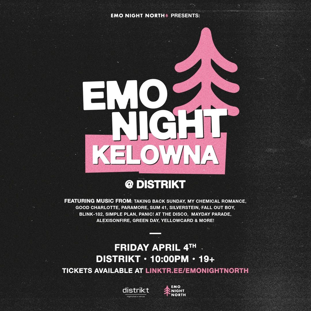 Emo Night Kelowna at Distrikt