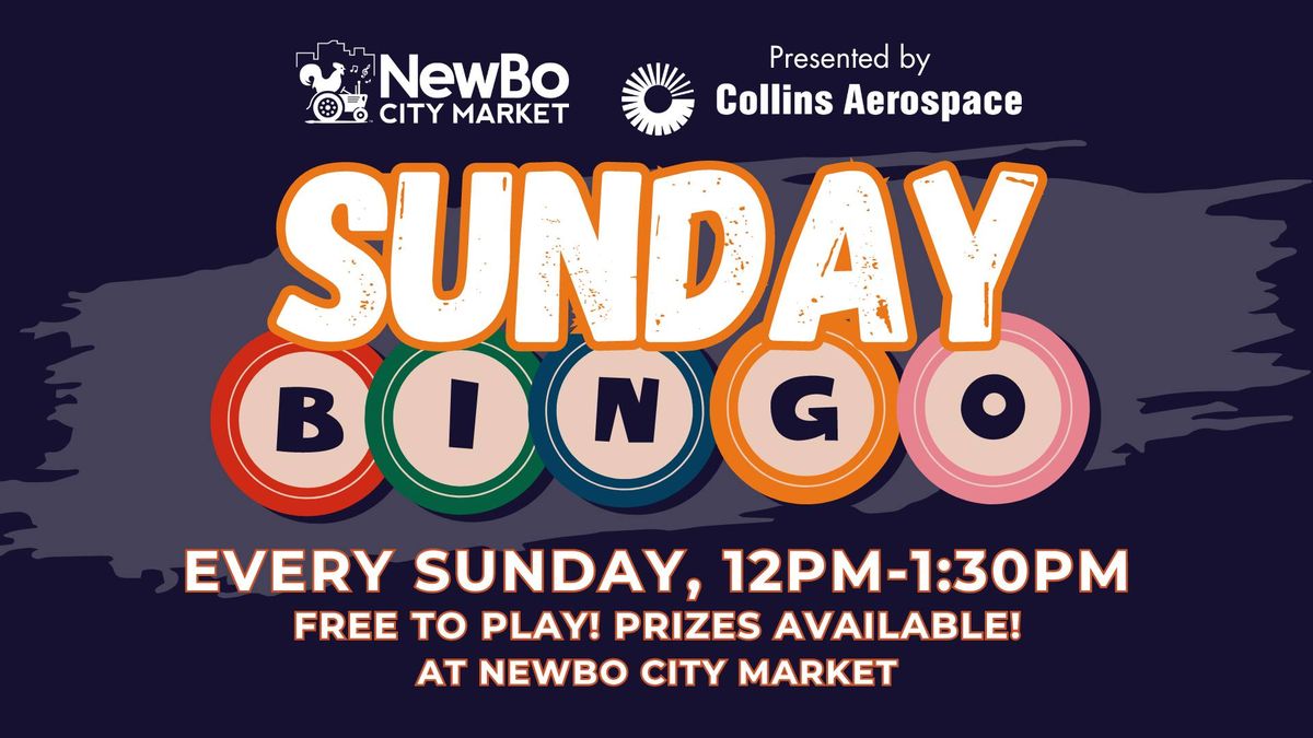 Sunday Bingo at NewBo City Market