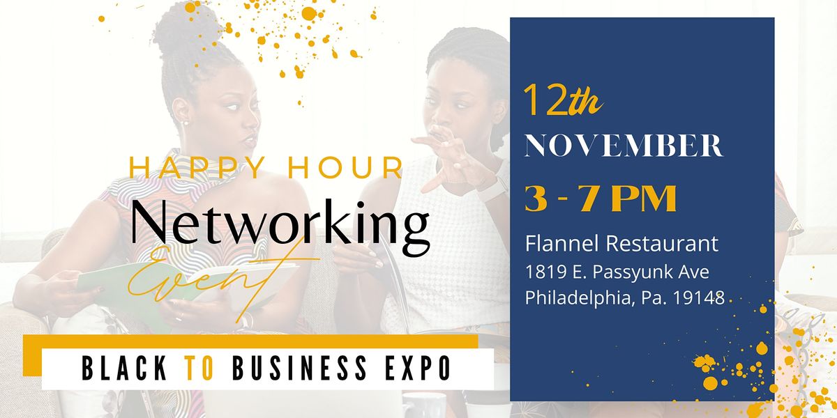Networking with Happy Hour