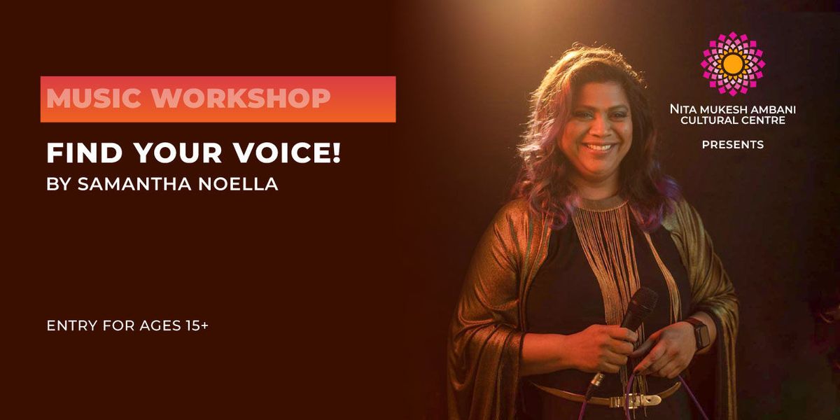 Find Your Voice! By Samantha Noella