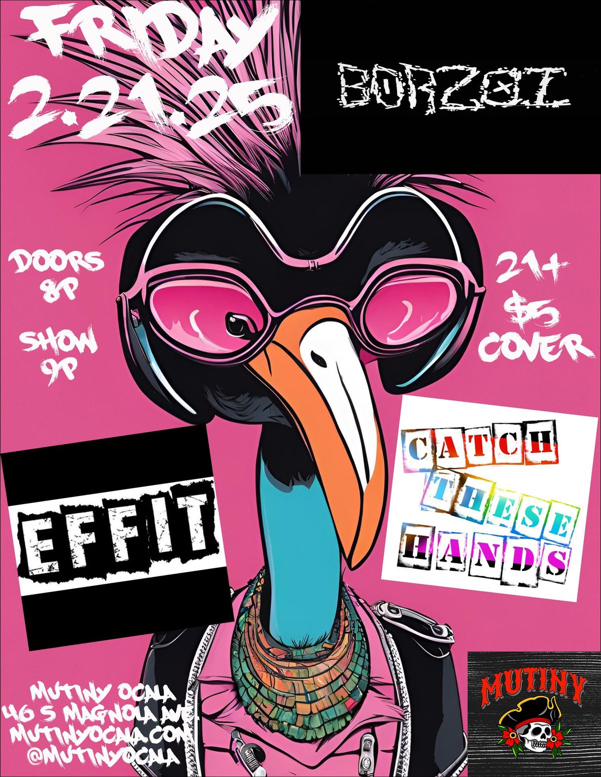 Live Show - Borzoi \/ Catch These Hands \/ Effit