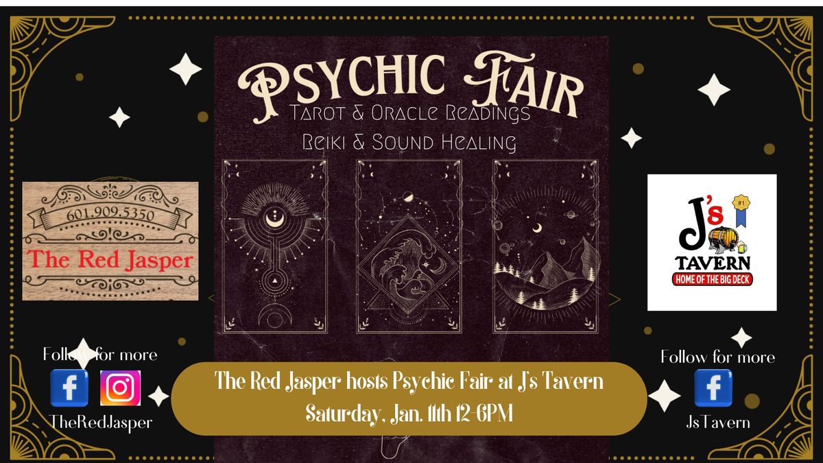 Psychic Fair at J's Tavern 