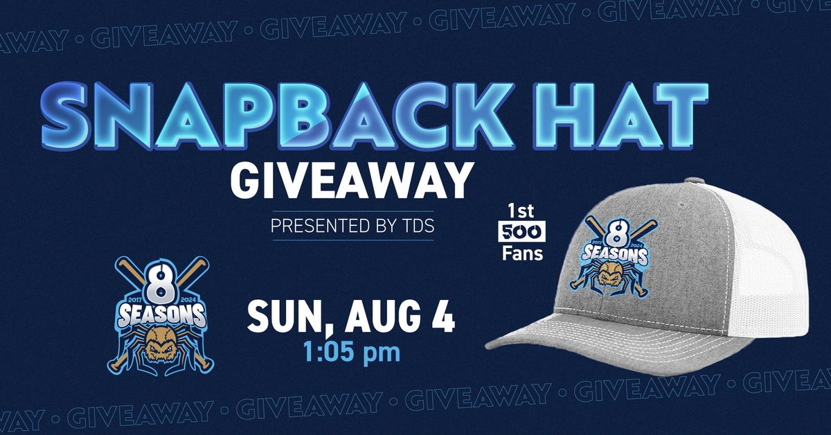 8-Year Logo Hat Giveaway 