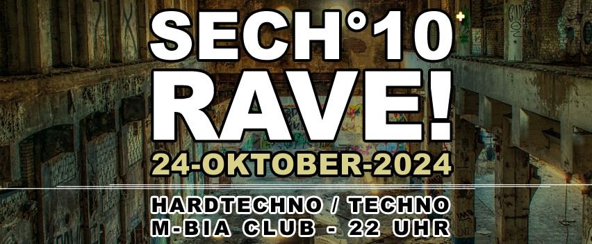 SECH10 PLUS RAVE! \/ 2 Floors