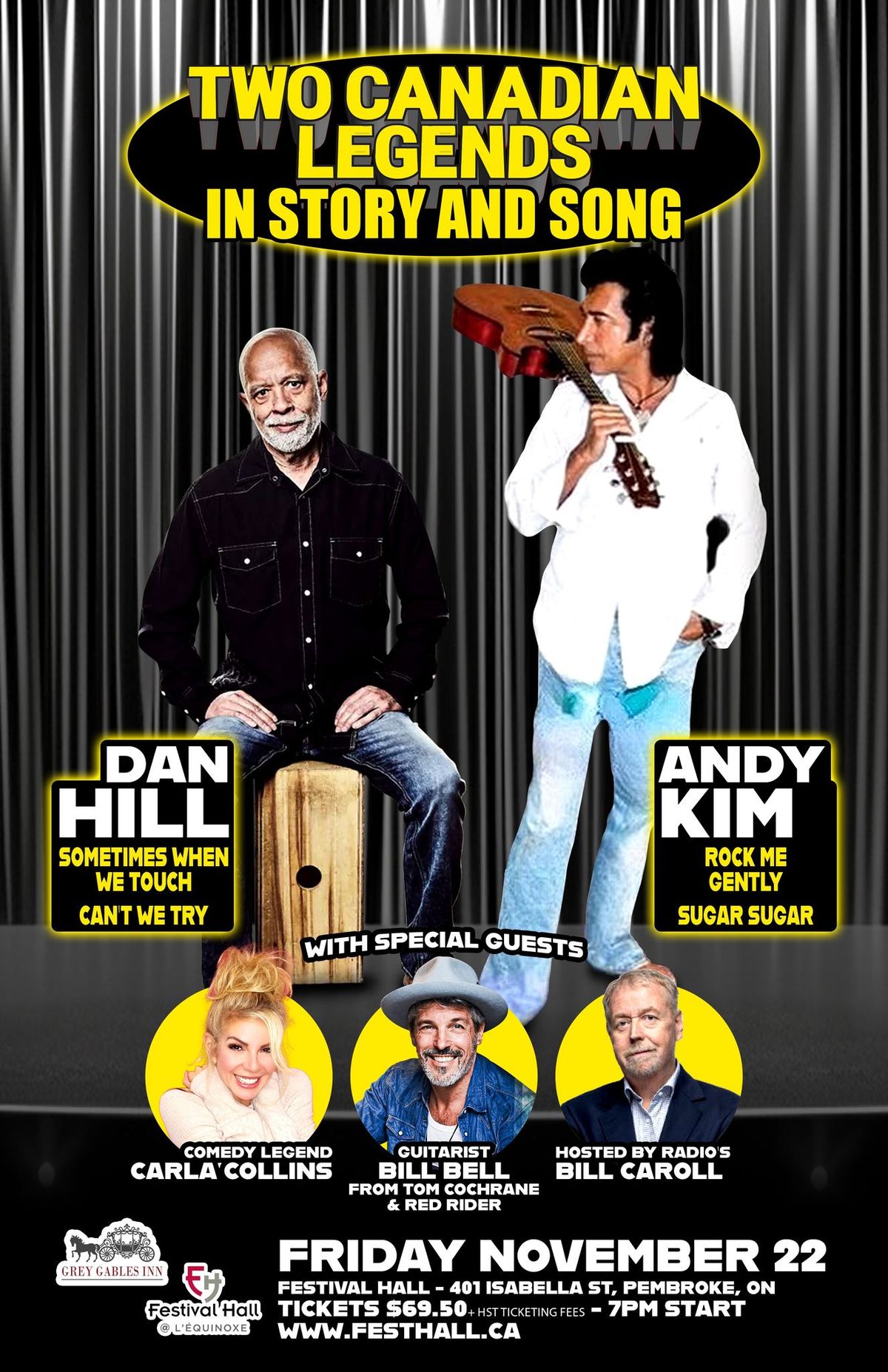 Dan Hill and Andy Kim: In Story and Song!