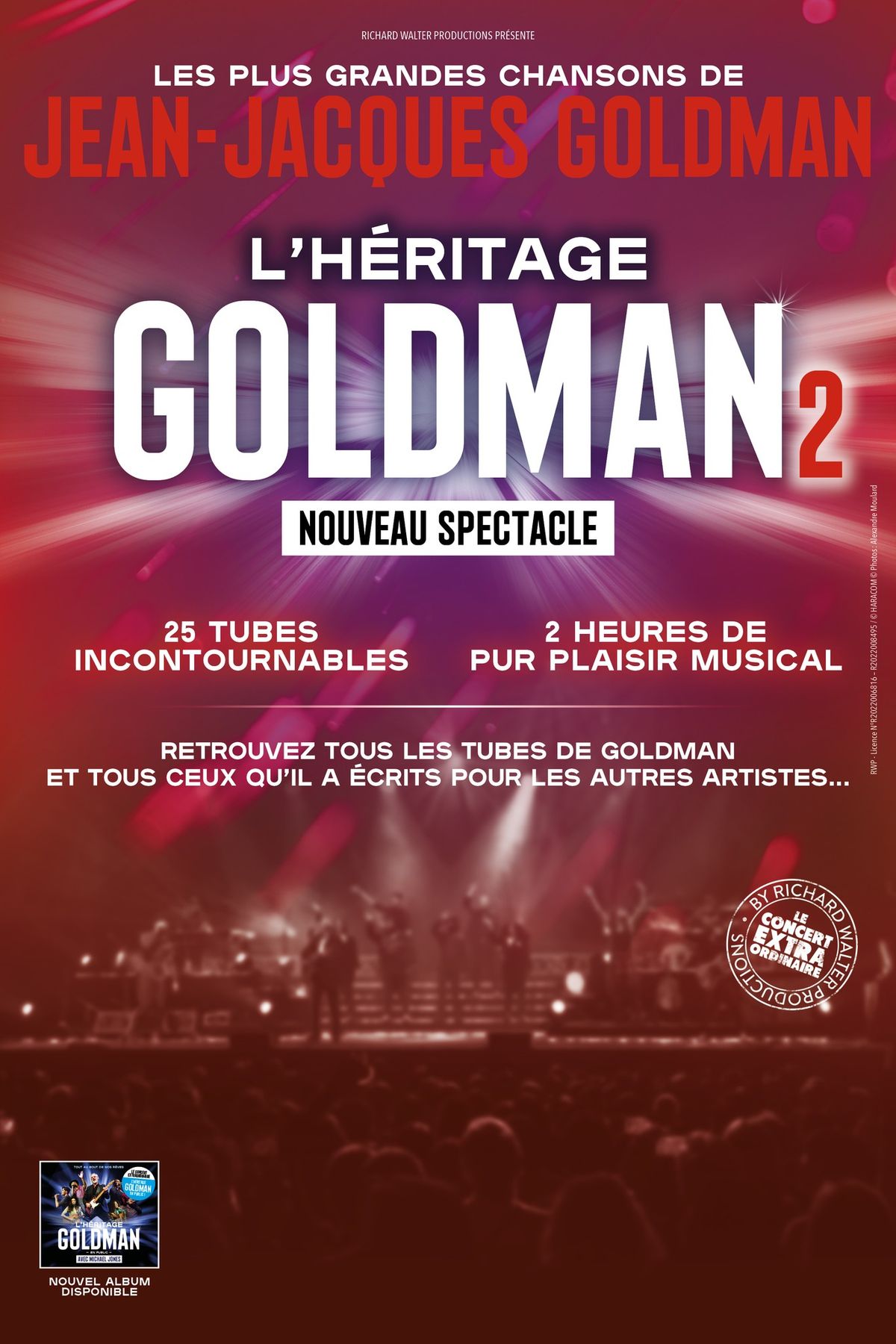 L'H\u00e9ritage Goldman 2 \u00e0 la Halle Tony Garnier de Lyon