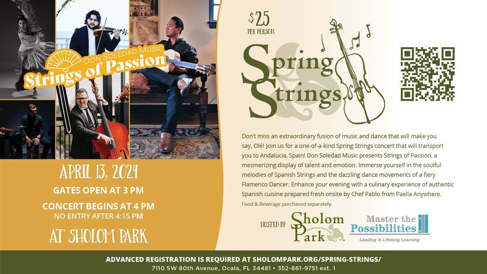 Spring Strings Concert featuring Don Soledad Music: Strings of Passion