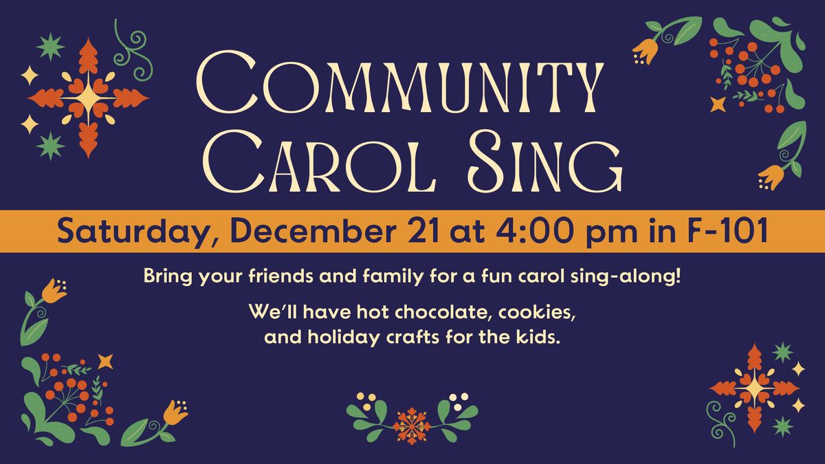 Community Carol Sing