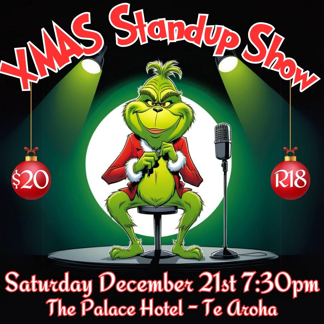 XMAS Standup Show @ The Palace Hotel