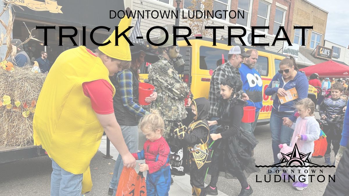 Downtown Ludington Trick-or-Treating