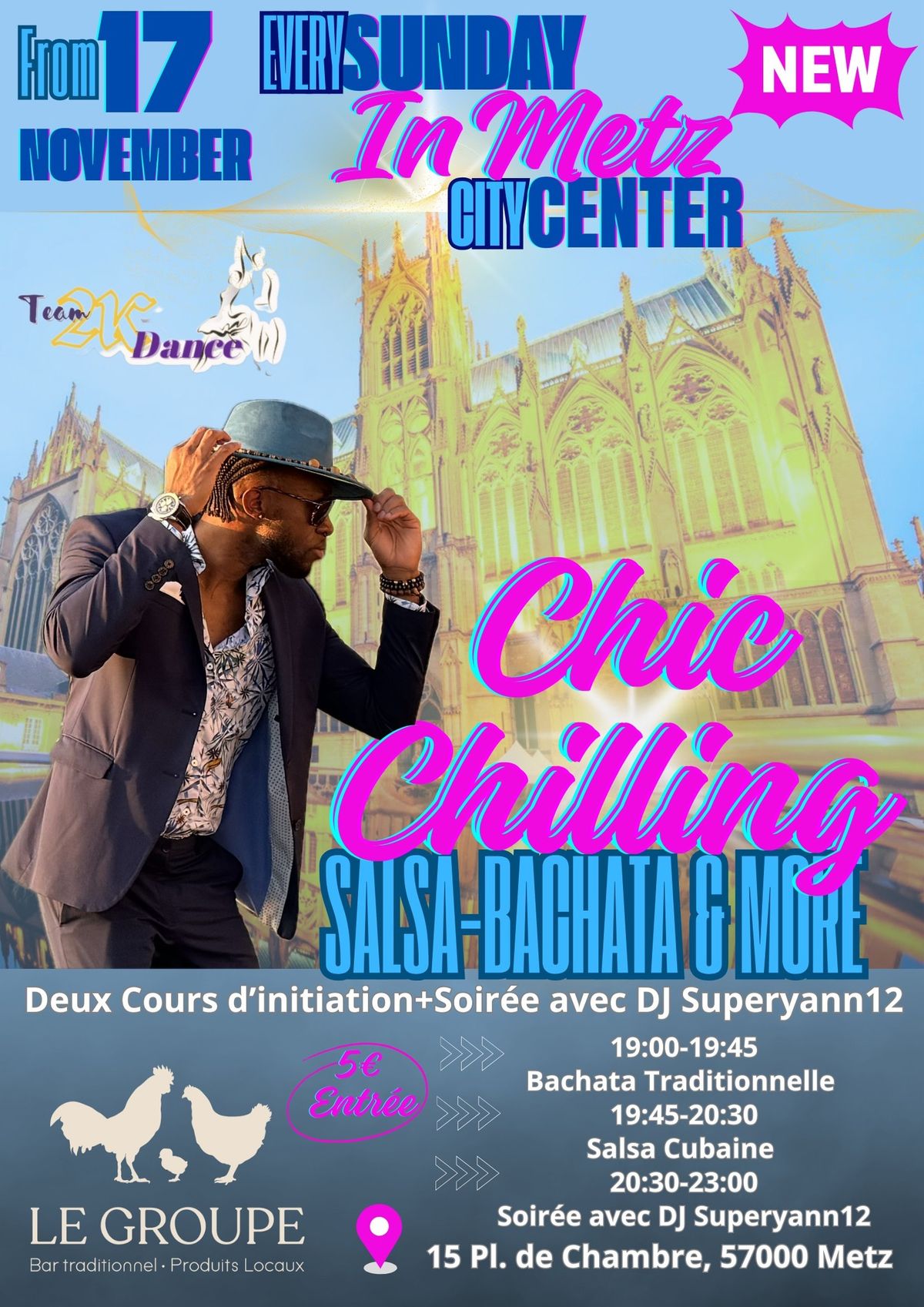 Chic Chilling Salsa-Bachata & More