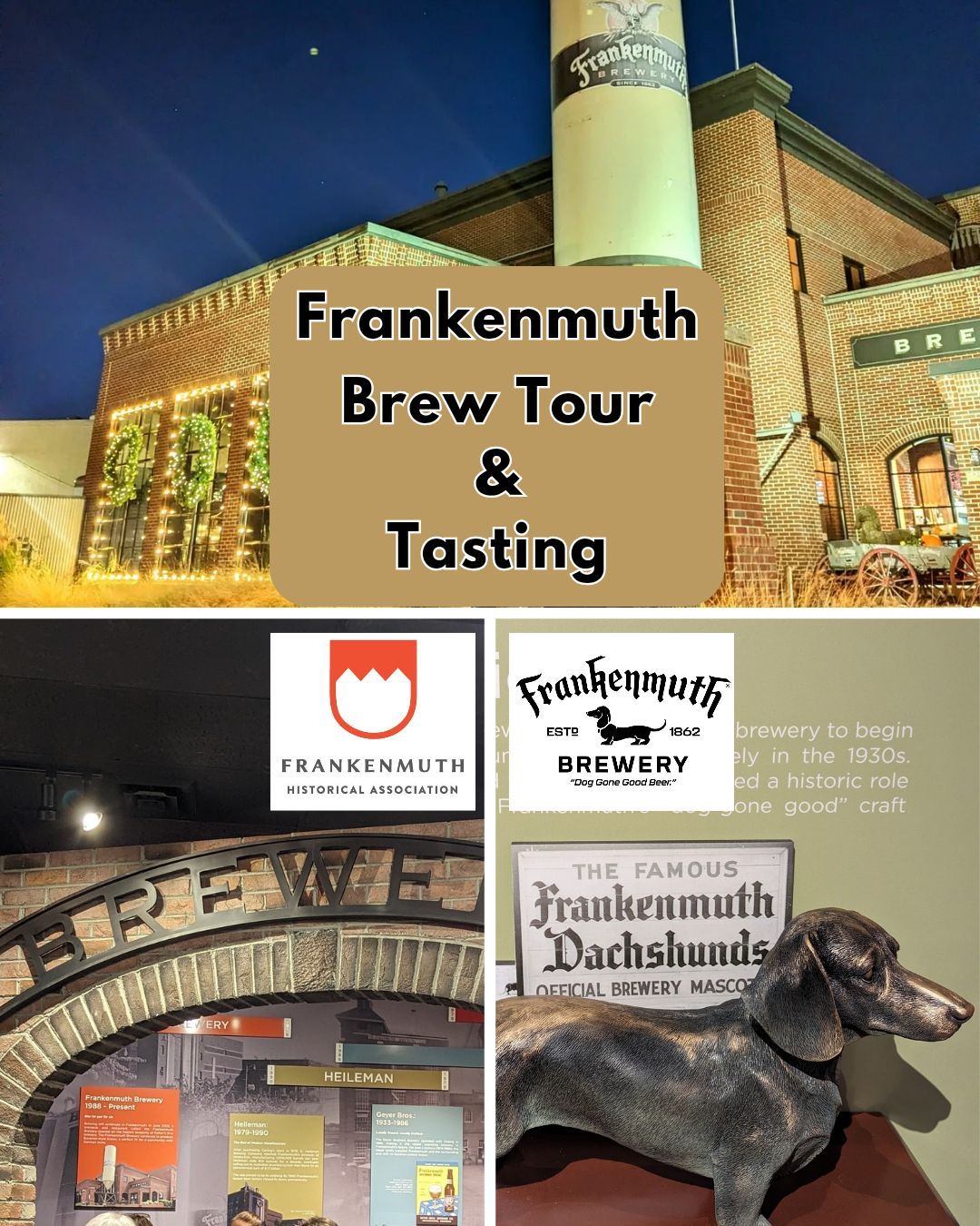 Brew Tour & Tasting: Guided Tours of FHA and Frankenmuth Brewery