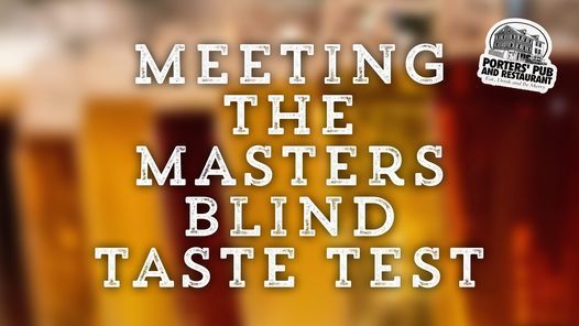 Meeting the Masters Blind Taste Test \/ Lehigh Valley Beer Week