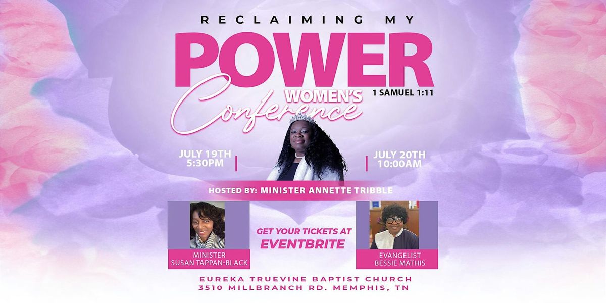 Reclaiming My Power Women's Conference