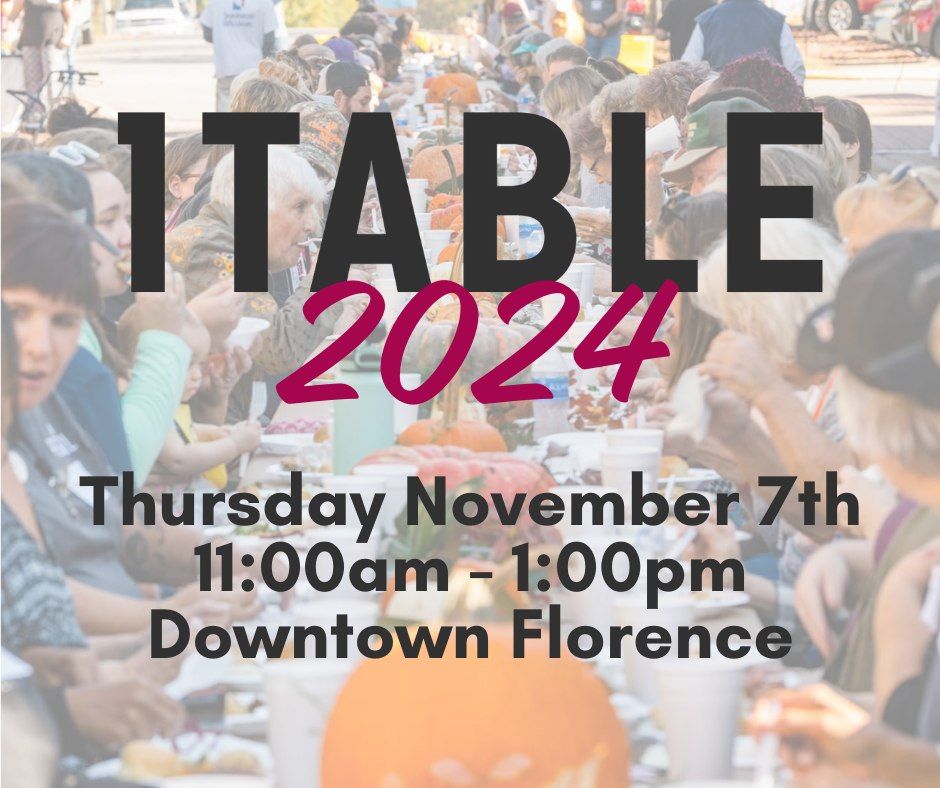 1 Table Florence 2024