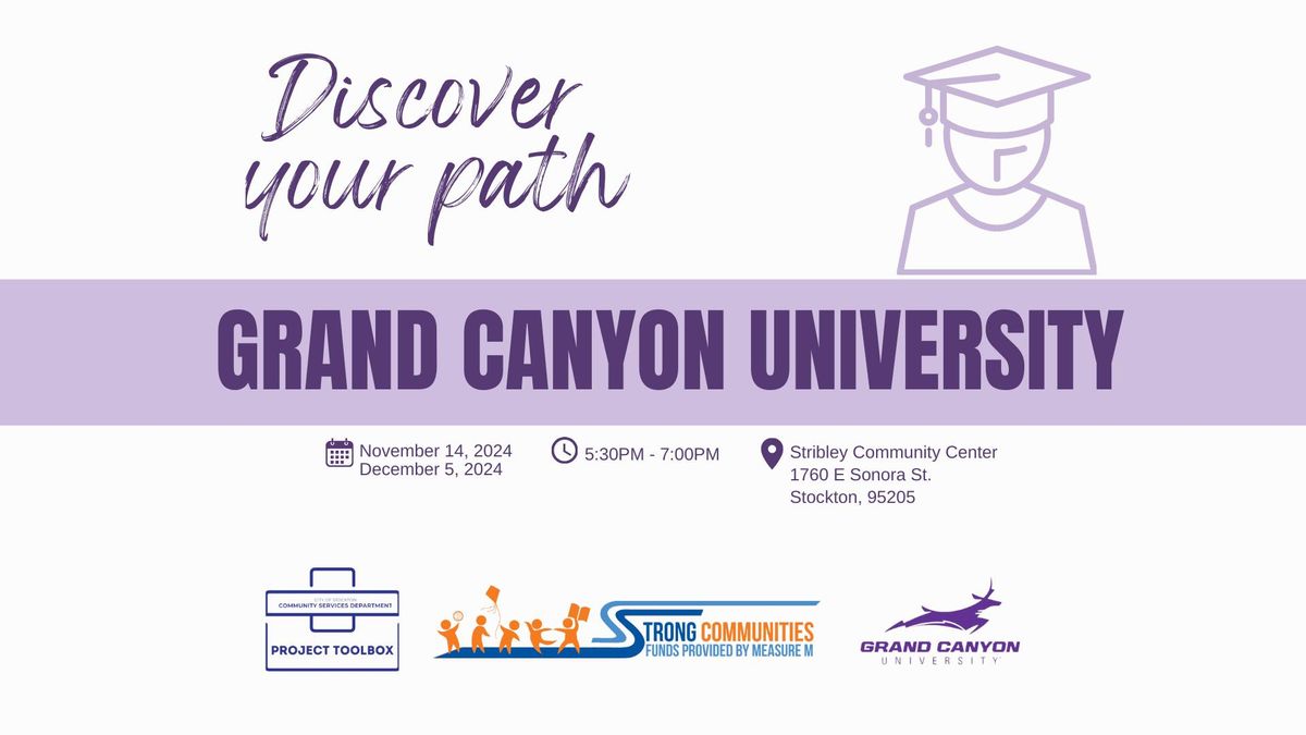 Discover Your Path: Grand Canyon University