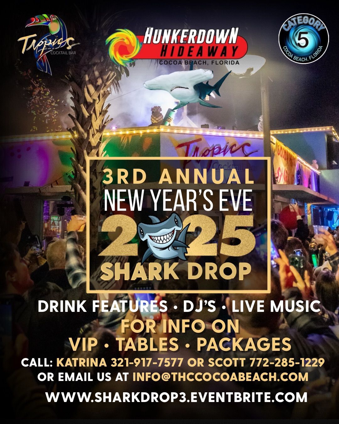 Annual NYE 2025 Shark Drop