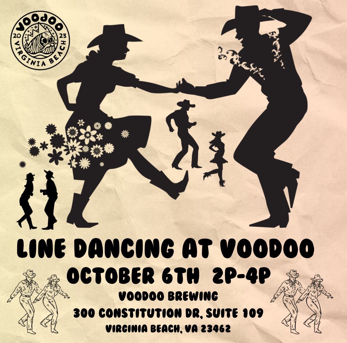 Line Dancing at Voodoo Brewing