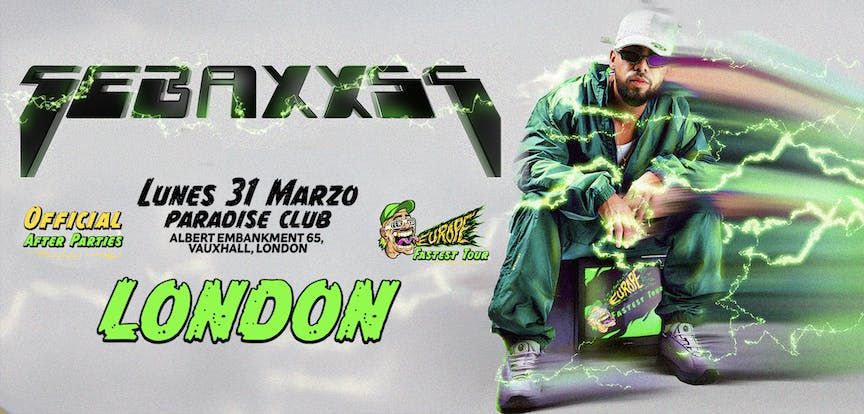 FERXXO OFFICIAL LONDON AFTER PARTY @ PARADISE - 31\/3\/25