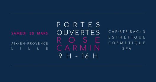 Journee Portes Ouvertes Ecole D Esthetique Rose Carmin Toulouse 20 March 2021