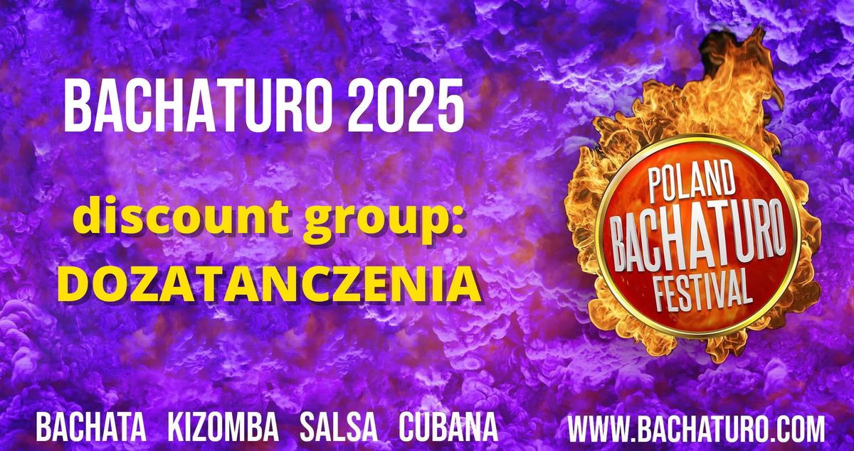 Bachaturo Festival 2025 - Katowice | grupa zni\u017ckowa Do Zata\u0144czenia | promocode discount group 