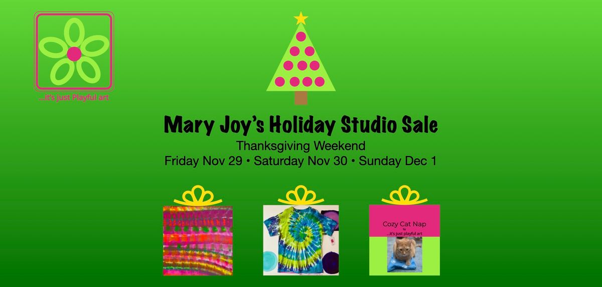 Mary Joy's Holiday Studio Sale