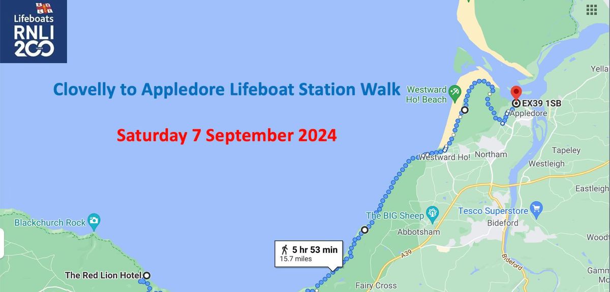 RNLI Clovelly to Appledore Walk 