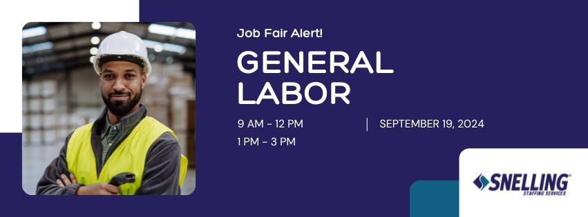 Job Fair Alert! General labor in Mesquite, TX